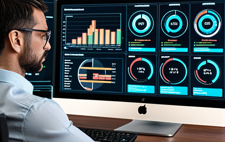 **

Cybersecurity professional analyzing risk assessment data on a dashboard, highlighting vulnerabilities and prioritizing mitigation efforts. The setting should be a modern office environment.

**