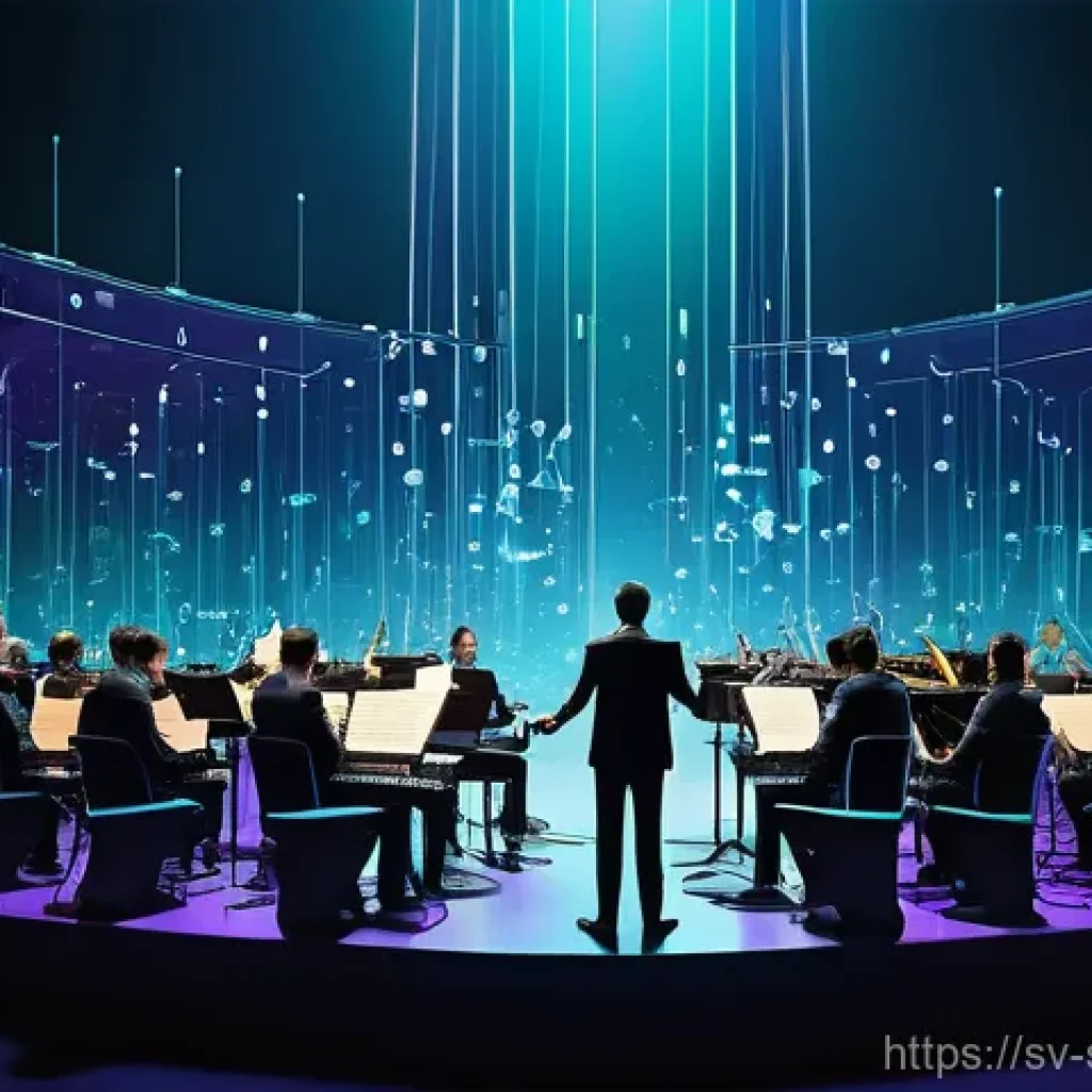 보안 오케스트레이션 자동화의 유용한 리소스 - **"The Cybersecurity Symphony: A SOAR Orchestration"**
    *   **Prompt:** A visually stunning, high...