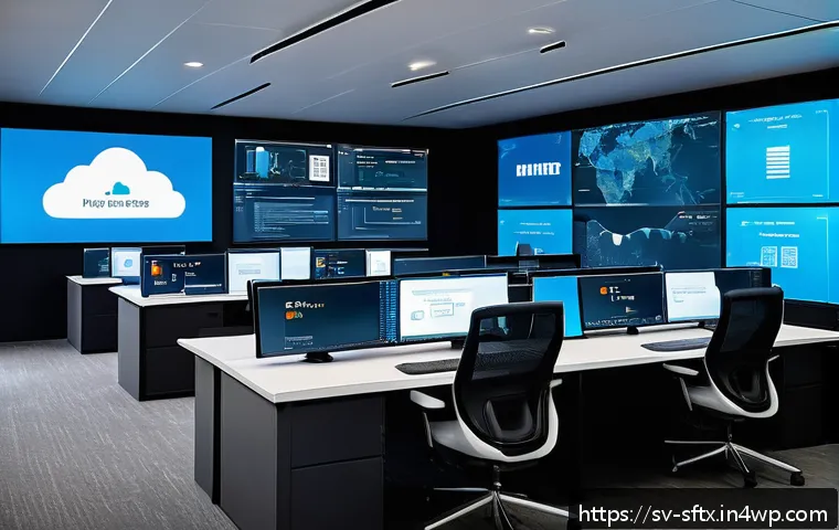 보안 오케스트레이션 자동화의 플랫폼 비교 - A modern cybersecurity operations center featuring a diverse team of professionals collaborating sea...