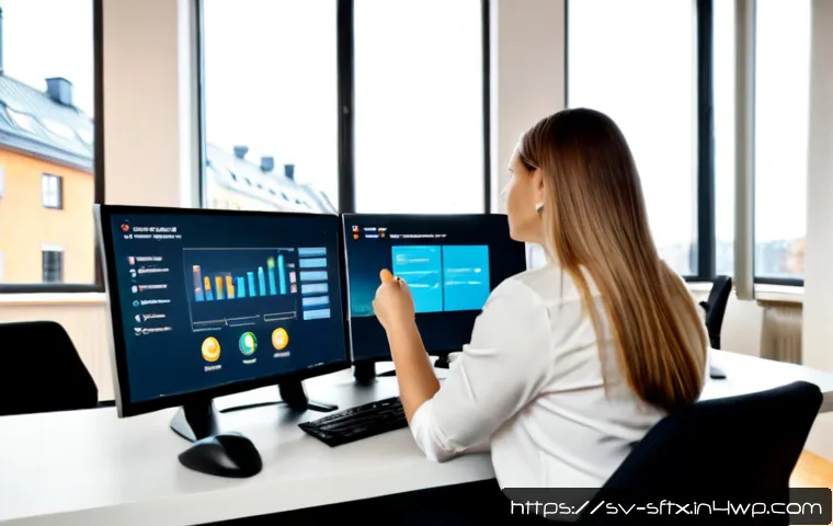 보안 오케스트레이션과 비즈니스 요구 사항 - Photorealistic Nordic corporate security operations room in Stockholm, a Swedish business manager an...
